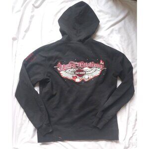 Harley Davidson Ft. Lauderdale Florida Full Zip Hoodie Women's Medium